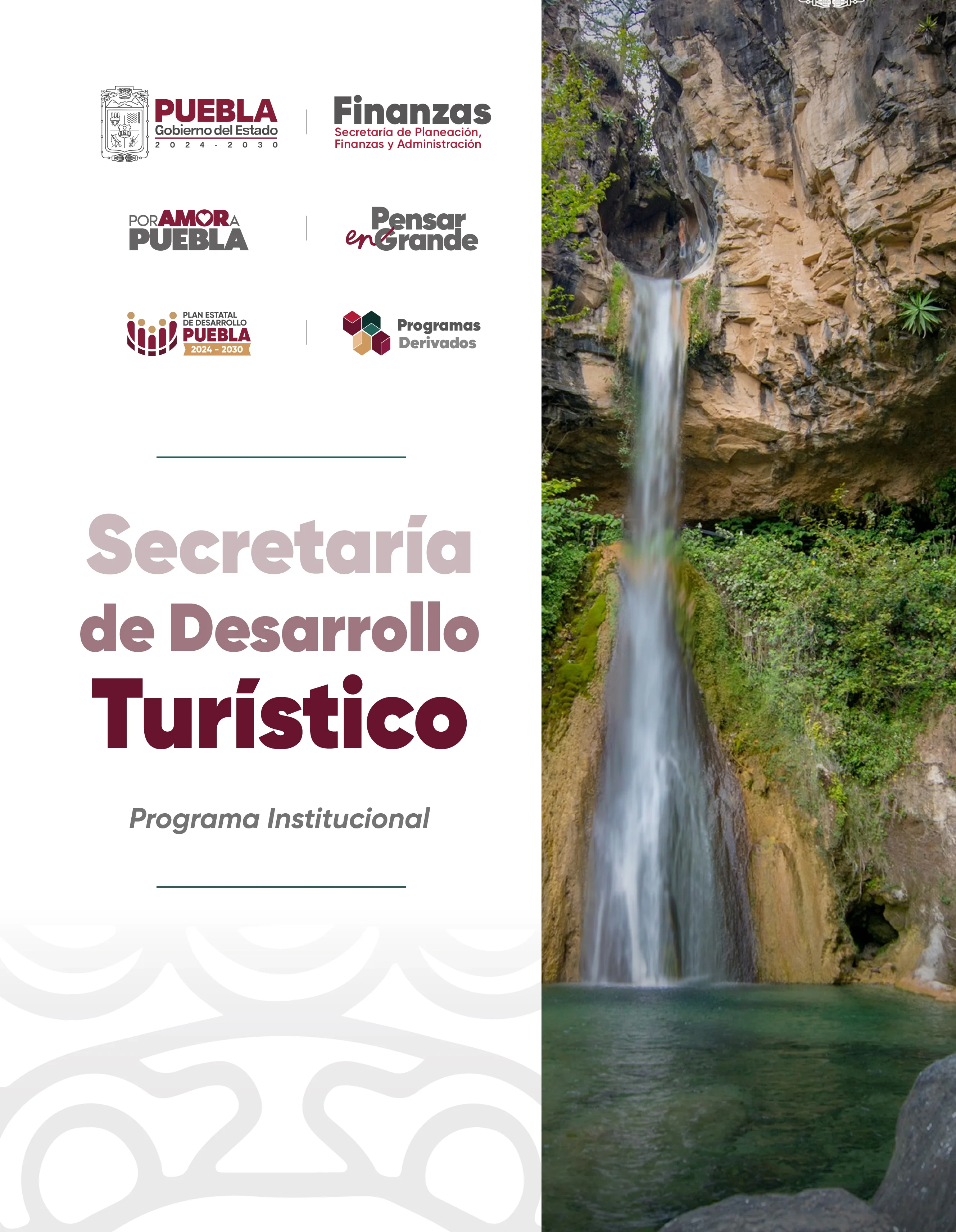 Portada de Programa Institucional Secretaría de Desarrollo Turístico