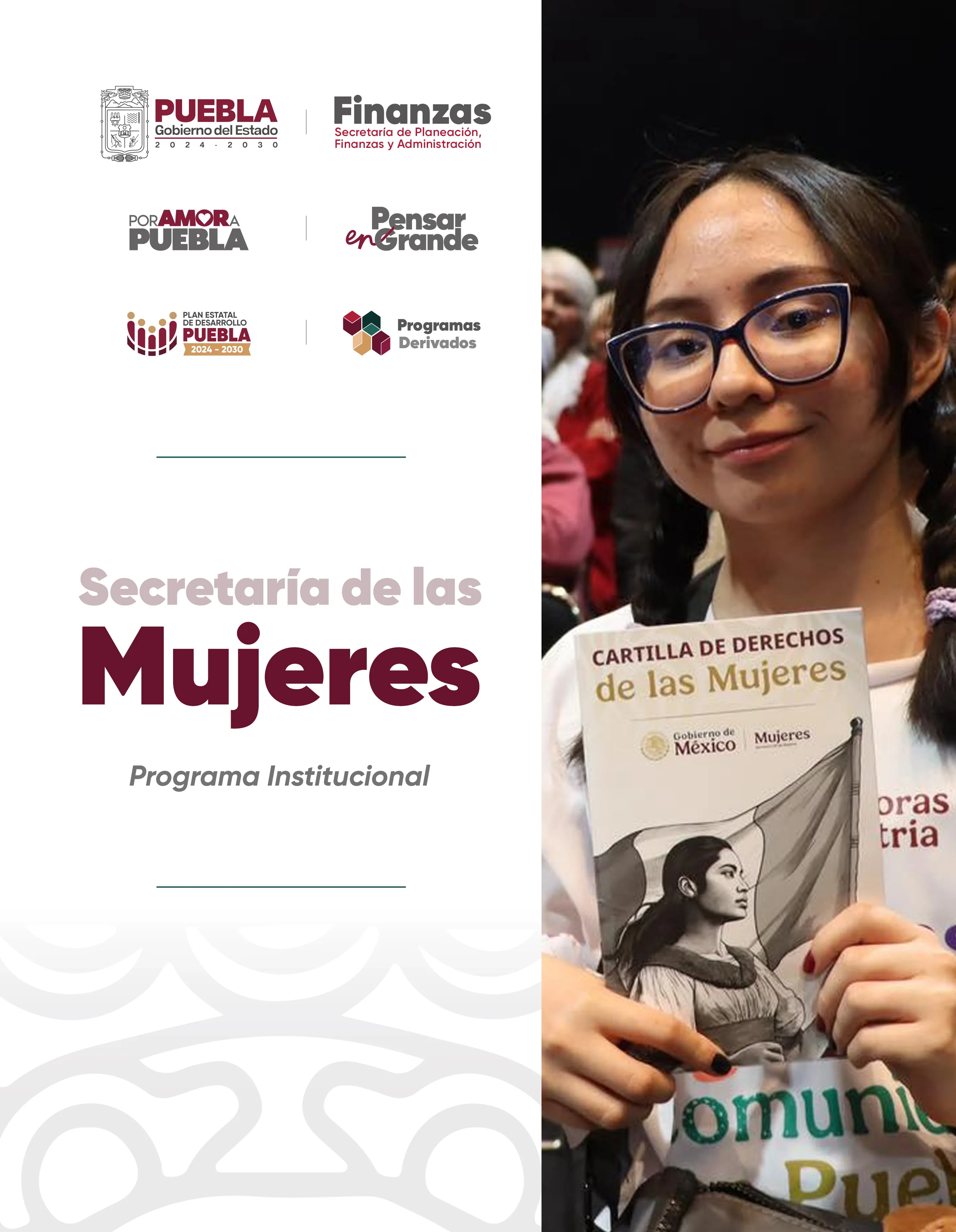 Portada de Programa Institucional Secretaría de las Mujeres