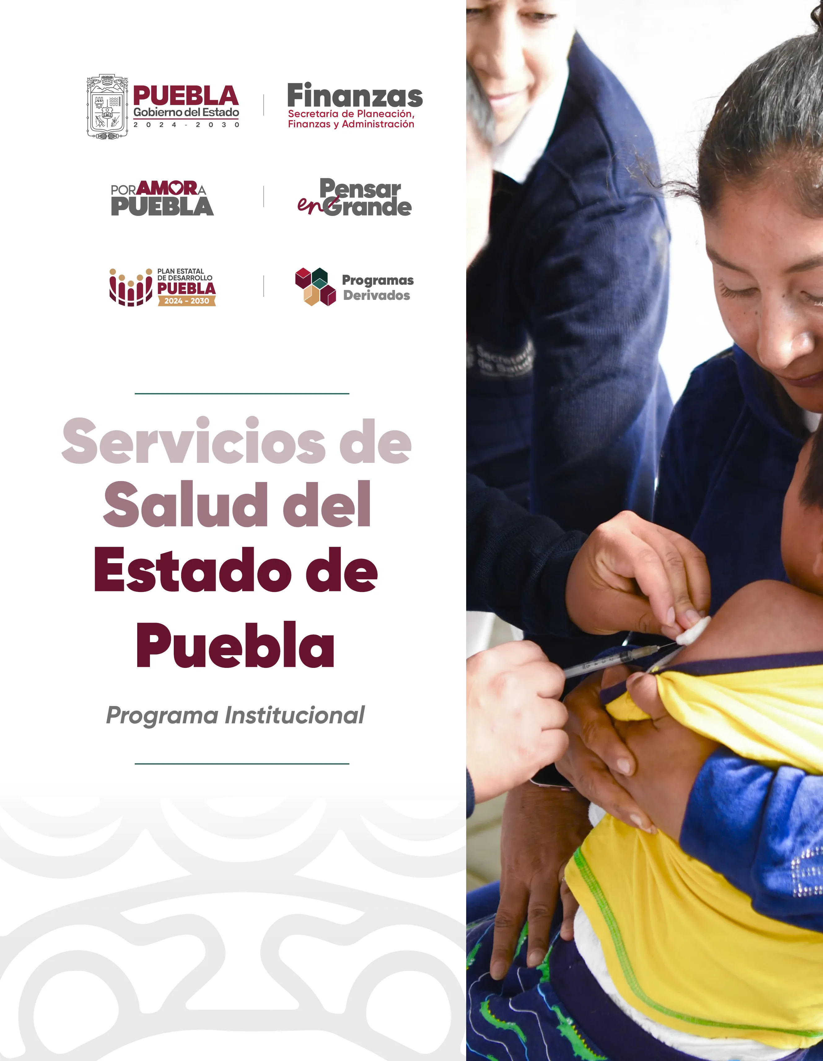 Portada de Programa Institucional Servicios de Salud del Estado de Puebla