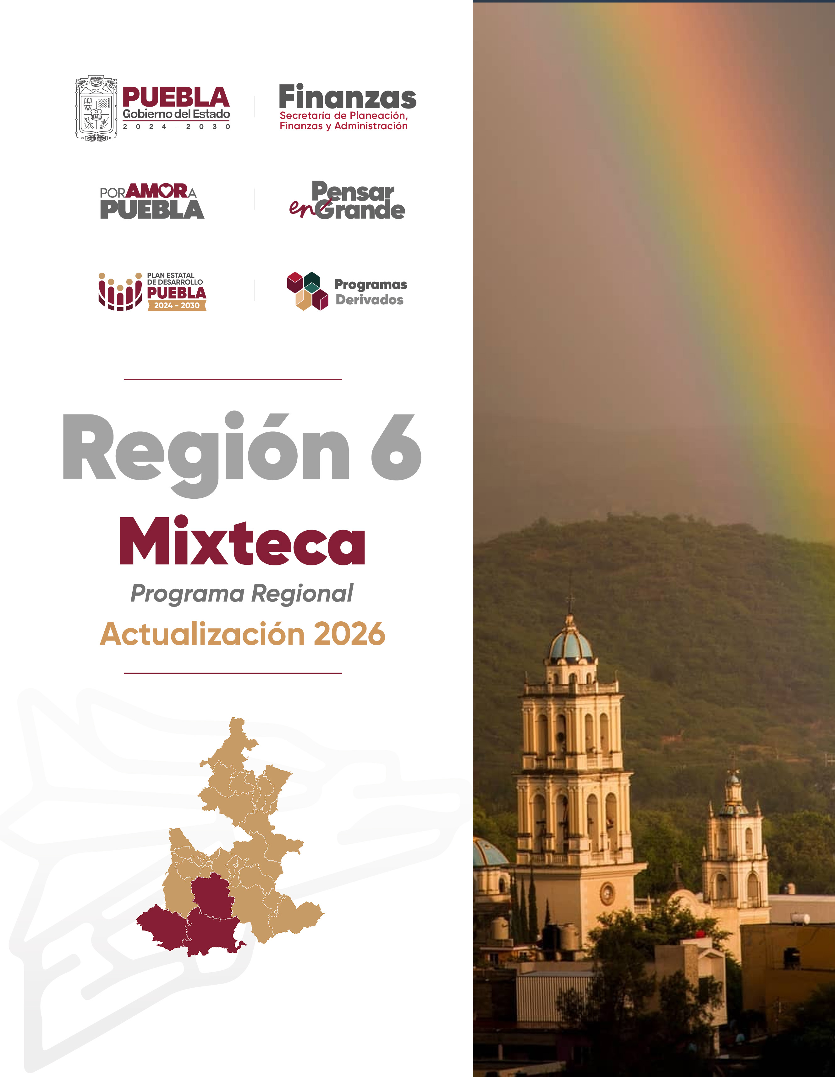 Portada de Programa Regional 6 Mixteca