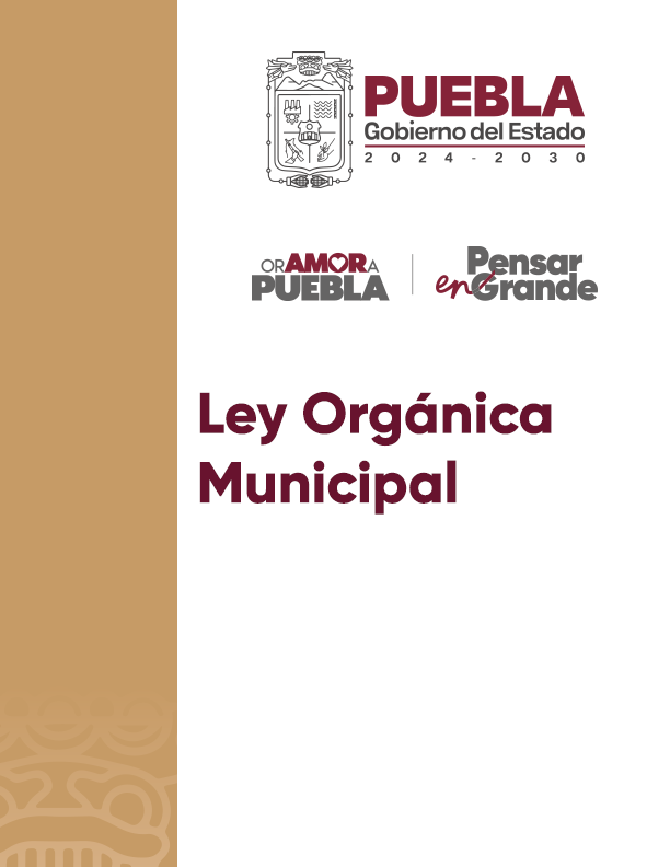 Portada de Documento Ley Orgánica Municipal