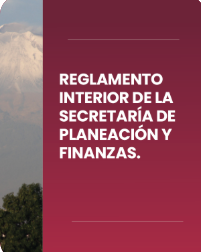 Portada de Documento Reglamento Interior de la Secretaría de Planeación, Finanzas y Administración