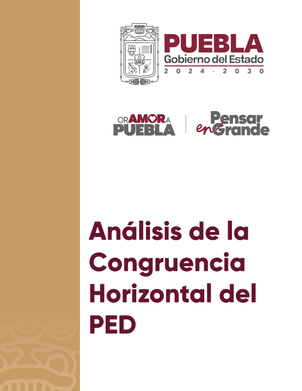 Portada de Documento Análisis de la Congruencia Horizontal del PED